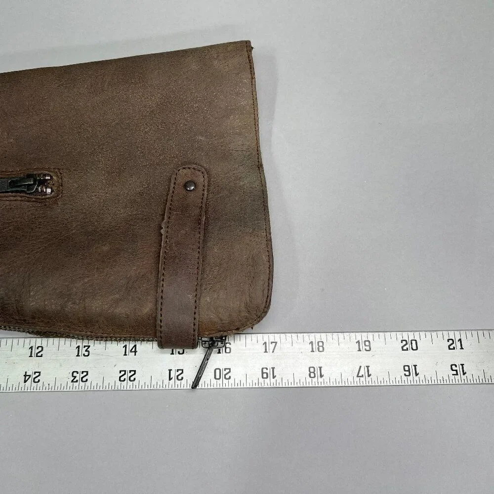 Born Women's Size 6 Tall Brown Leather‎ Buckle Strap Heeled Riding Boots